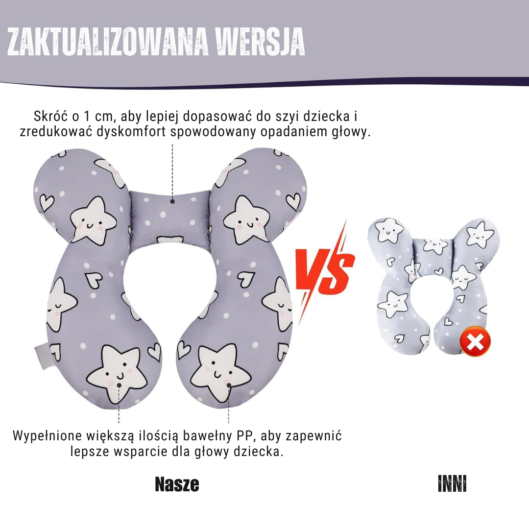 CozyCubs Poduszka na Szyję dla Niemowlaka
