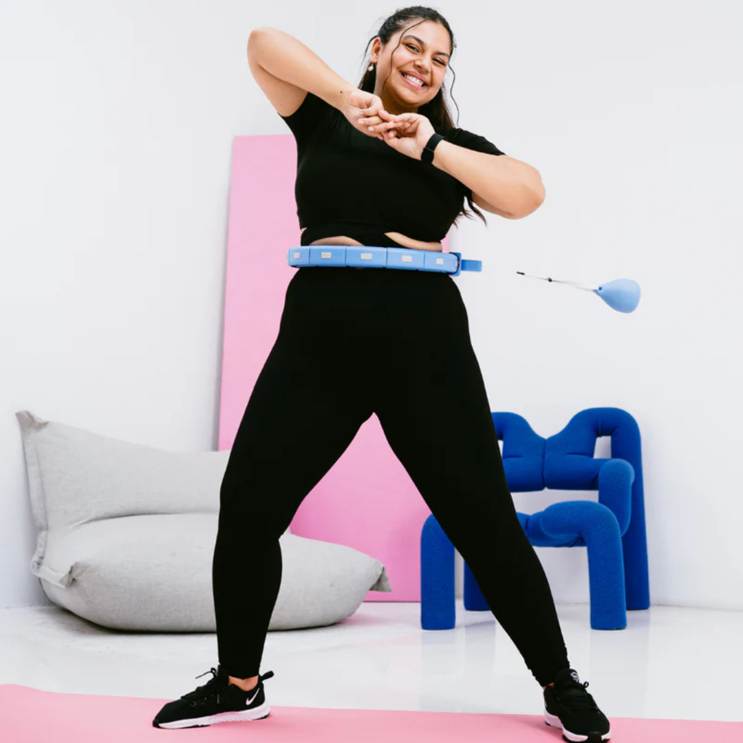 RuchPro Regulowana Obręcz Fitness z Obciążeniem