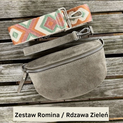 Lureva Damska Torba Z Zamszu
