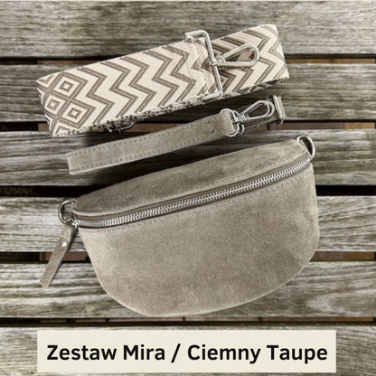 Lureva Damska Torba Z Zamszu