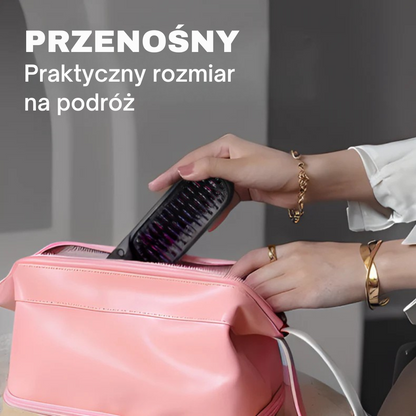 StyloMate Przenośna Szczotka – Prostuj, Kręć, Susz