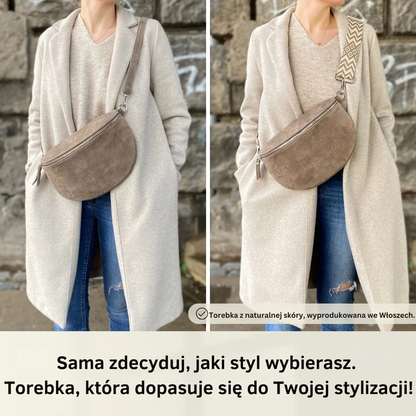 Lureva Damska Torba Z Zamszu