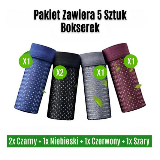 Wiktor Bamboo Bokserki